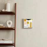 "Sunny and dots III" - Art Print in White by Jaqui Falkenheim - In a Room