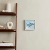 "Vehicles Plane" - Art Print in Blue by Lori Wemple - In a Room