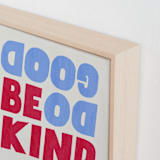 "Words to Grow On" - Art Print in Patriotic by Carrie ONeal - Frame Close-up