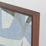 "Tumbling 3" - Art Print in cornflower blue by Carrie Moradi - Frame Close-up