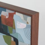 "Waypoint 1" - Art Print in Soft Blue Sage by Eunmee Studio - Frame Close-up