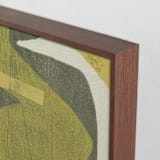 "Tumbling 1" - Art Print in Olive by Carrie Moradi - Frame Close-up