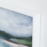 "Torrey Pines II" - Art Print in Pine Blue by AlisonJerry - Frame Close-up