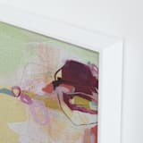 "Desert" - Art Print in Sandy yellow by Kirsta Benedetti - Frame Close-up