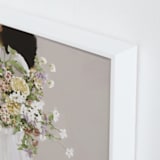 "festooned" - Art Print in Lilac by Marabou Design - Frame Close-up