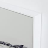 "Ainsley" - Art Print in Grey blue by Mande Calhoun - Frame Close-up