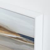"Del Mar South" - Art Print in Blue by Melissa Marquardt - Frame Close-up
