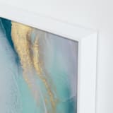 "Dreamwave" - Art Print in dream wave by Debi Perkins - Frame Close-up