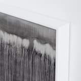 "The Forest" - Art Print in Moody Grey by Bethany Mabee - Frame Close-up