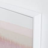 "Sunup" - Art Print in soft rose by Sadie Holden - Frame Close-up