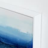"evening reflection" - Art Print in midnight blue by Kate Ahn - Frame Close-up