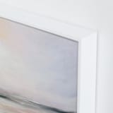 "Mindful 1" - Art Print in Sky Blue by Amy Hall - Frame Close-up