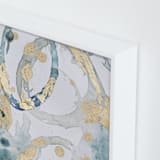 "Enchantment No. 1" - Art Print in Teal Sage by Julia Contacessi - Frame Close-up