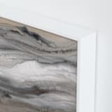 "Warm Gold II" - Art Print in Warm Gold by Teodora Guererra - Frame Close-up