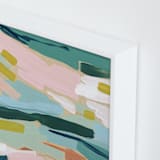 "South of France" - Art Print in Burnt Orange by Katie Craig - Frame Close-up