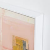 "Lulu" - Art Print in Light Pink by Mande Calhoun - Frame Close-up