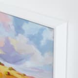 "Leaving New Mexico" - Art Print in straw by sue prue - Frame Close-up