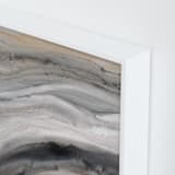 "Warm Gold I" - Art Print in Warm Gold by Teodora Guererra - Frame Close-up