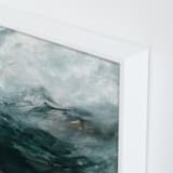 "Ice Canyon" - Art Print in Mist by Mya Bessette - Frame Close-up