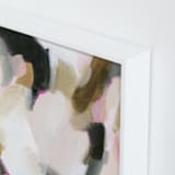 "Lush Composition" - Art Print in Deep Forest by Melanie Severin - Frame Close-up