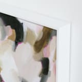 "Lush Composition" - Art Print in Deep Forest by Melanie Severin - Frame Close-up