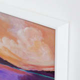 "Summer Solstice" - Art Print in Solstice orange by AlisonJerry - Frame Close-up