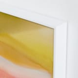 "Endless Summer" - Art Print in Citron by A Real Peach Studio - Frame Close-up