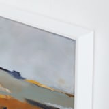 "I Have Dreams to Remember II" - Art Print in Misty Green by Karyn Denten - Frame Close-up