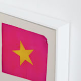 "Taking Shape Bright 1" - Art Print in Star Power by Kamala Nahas - Frame Close-up