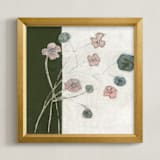 "Celebratory Decay" - Art Print in Green Decay by Bethania Lima - Framed