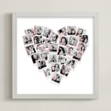 "Filter Heart Snapshot Mix® Photo Art" - Framed Photo in Blush by Minted - Framed