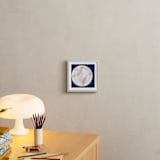 "Baseball 1" - Art Print in Blue navy by Rebecca Marchese - In a Room