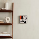 "Three Ponds" - Art Print in Putty by Deborah Velasquez - In a Room