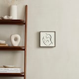"Mama's arms" - Art Print in monochrome by Keely Norton Owendoff - In a Room