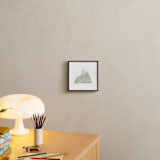"Mountain Climb" - Art Print in Grey by Alethea and Ruth - In a Room
