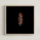 "Siri The Mystery" - Art Print in Color by David Michuki - Framed