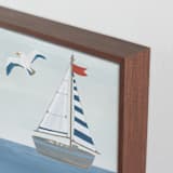 "Sea Friends 3" - Art Print in Sea by Teju Reval - Frame Close-up