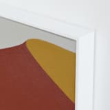 "Sam Sand Dunes III" - Art Print in Desert Tones by Alina Knechtle - Frame Close-up