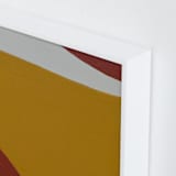 "Sam Sand Dunes IIII" - Art Print in Desert Tones by Alina Knechtle - Frame Close-up