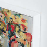 "In Memory Of" - Art Print in Rose by Heather Karp - Frame Close-up