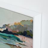 "Paradise Lost I" - Art Print in Sea by Jenny Westenhofer - Frame Close-up