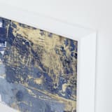 "Glow Stone I" - Art Print in Sapphire by Julia Contacessi - Frame Close-up