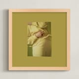 "More Beautiful Than Before" - Art Print in Velvet Saffron by Kelsey Mucci - Framed