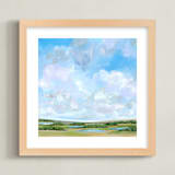 "daydreamer" - Art Print in Sunny by Nicole Walsh - Framed
