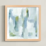 "Gossamer" - Art Print in Azure by Nicoletta Savod - Framed