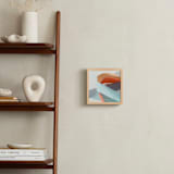 "Meanderings 10" - Art Print in Mediterranean Blue by Jenny Phillips - In a Room