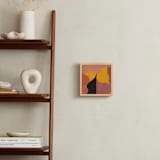 "Desert Dance II" - Art Print in Sultry Salmon by cyrille gulassa - In a Room