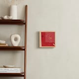 "Double cheese" - Art Print in Josef Albers Orange by Alain Castoriano - In a Room