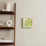 "fresh leaf" - Art Print in moss green by Tae Lee - In a Room