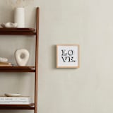"L-O-V-E" - Art Print in Black by Daniela - In a Room